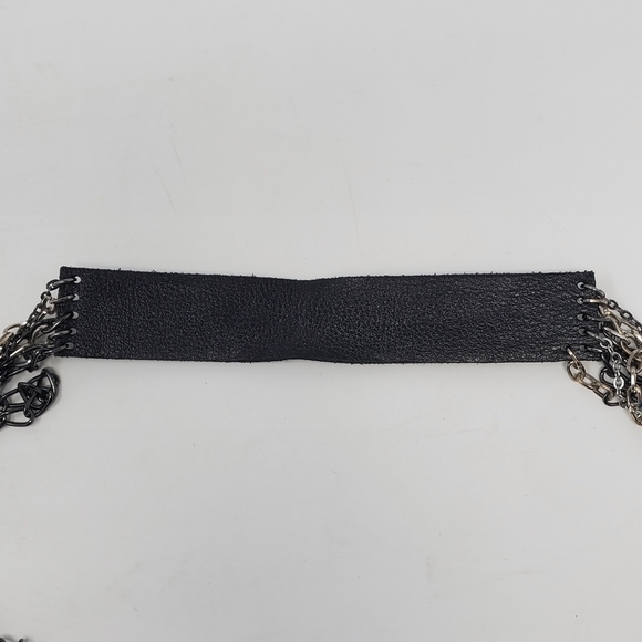 JENNY BIRD MULTI-STRAND CHAIN NECKLACE SILVER GUNMETAL FASHION JEWELRY WOMEN - Picture 16 of 16